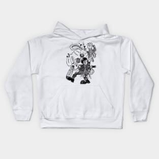 Rabid Rabbit Rampage Kids Hoodie